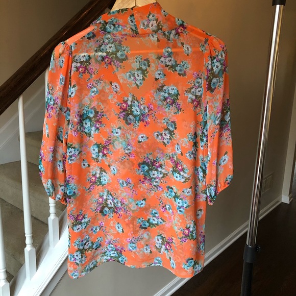 Everly Blouse Top Size L - Picture 5 of 7
